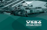 Vehicle Standards Bulletin 6 —Version 3.1 Introduction 1 of 9 · Vehicle Standards Bulletin 6 (VSB6): National Code of Practice for Heavy Vehicle Modifications outlines minimum