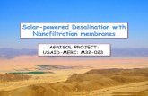 Solar-powered Desalination with Nanofiltration membranes Assets/AGRISOL-AQABA.pdfMovenpick Hotel, Aqaba, Jordan, Tuesday 2nd December 2014 - 10:30 AM Welcome and Opening 11:00 AM Overview