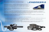 Isolation Washers & Bushings - Fabreeka€¦ · Please note, the following chart is for a Fabreeka pad and Fabreeka washer combination. For any other combination of pad and washer