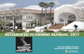 INTEGRATED PLANNING MANUAL 2017 - Cuesta College · The San Luis Obispo County Community College District model of integrated planning depicts how the components in district planning