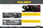 Almi A4 Flyer Lay Out€¦ · ALMI is able to produce small batch sizes from one at a time. Thanks to its production of small batch sizes stocks are gone for good! This technology