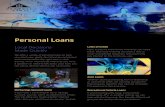 Personal Loans ... Personal Loans Local Decisions Made Quickly We offer a variety of personal loans