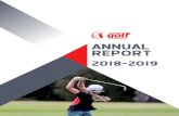 ANNUAL REPORT - Canterbury Golf · 2019-08-28 · Profile & Perception Talent Development Futures Canterbury Selwyn Hub launched for young people & families. Young People in Golf