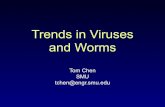 Trends in Viruses and Worms - Swansea Universityengweb.swan.ac.uk/~tmchen/papers/talk-computer-Oct2003.pdfAppending viruses Original program Virus code Jump Jump Overwriting viruses