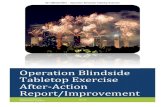 Operation Blindside Tabletop Exercise After-Action … · 2019-12-30 · After-Action Report/Improvement Plan (AAR/IP) Operation Blindside Analysis of Core Capabilities 4 SETRAC Homeland