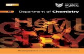 Department of Chemistry...Dorothy Hodgkin research laboratories Athena Swan Awards – Charter for Women in Science The Department of Chemistry is the longest held recipient of the