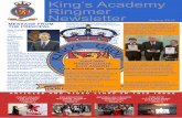 King’s Academy Ringmer Newsletter · consecutive Green Flag Award. Since 2003, Ringmer has supported the Tidy Britain Campaign and is now a part of the official Hall of Fame. The