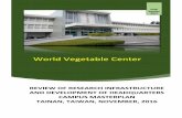 World Vegetable Center · improve the presentation. GRSU Office Building GRSU Storage 32 15-32 1056 780 Good • Good Office, labs, seed handling and storage rooms • Some recent