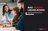 PAY EQUITY LEGISLATION - HireRight · Pay uity Legislation The National Trend Continues 4. Here’s a look at cities and states within the U.S. that have already begun to take action.