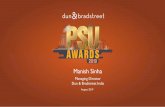 Manish Sinha · Manish Sinha Managing Director Dun & Bradstreet India August 2019. ROLE OF STATE-OWNED ENTERPRISES (SOEs) PSU Awards 2019 State-Owned Enterprises (SOEs) are considered