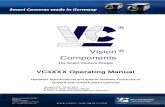 Vision Components · 2018-02-06 · VC4XXX_HW.pdf – Hardware Documentation VC4XXX Smart Cameras 1996-2014 Vision Components GmbH Ettlingen, Germany 4 6.4.2 Available Accessories