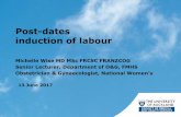 Induction of labour for post-dates · •Policy of labour induction at 41+0 vs. policy of expectant management •Fewer perinatal deaths (RR 0.31) •Fewer caesareans (RR 0.82) •Fewer