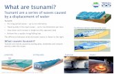 What are tsunami? - Thames-Coromandel District Council/Council... · 2012-06-26 · 1730 Valparaiso, Chile “ 16 “ 1746 ... Scientific modelling facts • The model used is 3DD