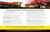 Scholarships & Financial Aid Facts - Valparaiso University€¦ · Scholarships & Financial Aid Facts 2016–2017 Quick Facts • 93% of Valpo undergraduates receive financial aid.
