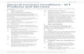 General Contract Conditions - ICT Products and Services · General Contract Conditions - ICT Products and Services page 4 of 35 QITC General Contract Conditions – ICT Products and