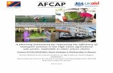 A planning framework for improving the efficiency of ...€¦ · Rural Logistics for Smallholder Farmers to Meet New Agricultural Market Demands . AFCAP KENDAT & Partners Value-Chain