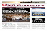 DIRECT TO YOUR INBOX EVERY MORNING ... - ANZ Bloodstock News · News: “With the Australian dollar under 60 cents, I’d like to be an overseas buyer looking to buy a nice colt or