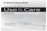 TABLE OF CONTENTS - Frigidairemanuals.frigidaire.com/prodinfo_pdf/Springfield/808527608en.pdf · If You Received a Damaged Range... Immediately contact the dealer (or builder) that