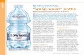Agr system takes sting out “wasp-waist” bottle€¦ · Reduced plastic volumes, less energy consumption and lower running costs.All in a bottle: the one you’ll soon be making.