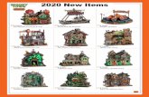 2020 New Items€¦ · Crazy Headstones, Set of 2 # 02905 Zombie Mechanic # 02903 Terrified Trick-Or-Treaters, Set of 2 # 02958 A Chilling Band of Two, Set of 2 # 02909 Candy Cruisers,