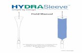 Hydra Sleeve Manual1 · some mixing of the water column occurs. The diameter of the device, how tightly it fits in the well, and its shape greatly affect the degree of mixing. The