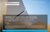 PARKER & ASSOCIATES, Inc. · EITI report for the year ended 30 June 2015 Moore Stephens LLP | Parker & Associates, Inc. ... LWSC Liberia Water and Sewer Corporation MDA : ... forestry,