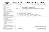 THE DAYTON SECTIONdaytonacs.org/bulletin/New Years Edition 2012.pdf · cise, cold packs/hot packs, an aspirin test, sunscreen protection, and glucose testing. At the Boonshoft Museum