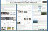 Potential Use of Passive Sampling for …...Potential Use of Passive Sampling for Environmental Monitoring of Petroleum E&P Operations Dr. Paul L. Edmiston, Department of Chemistry,