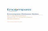 Encompass Release Notes (Banker Edition) 20.1 …help.elliemae.com/.../release-notes/20-1-0-12-Banker.pdfThese are the release notes for the Encompass 20.1 July Service Pack (version