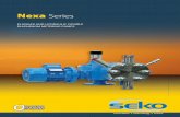 Nexa Series - SEKO · triple ball configurations are available with high precision seats. They can be replaced without disconnecting the pump from the pipelines. The metal gaskets
