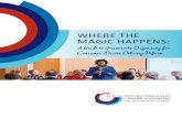 WHERE THE MAGIC HAPPENS - Center for Consumer … · WHERE THE MAGIC HAPPENS: A Guide to Grassroots Organizing for Consumer-Driven Delivery Reform 3 INTRODUCTION Much work remains