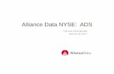 Alliance Data NYSE: ADS©2017 ADS Alliance Data Systems, Inc. Confidential and Proprietary Earnings Release | October 20, 2016 Epsilon® (MM) • Core revenue increased 4 percent for