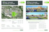 FOR LEASE BRYANT SQUARE SHOPPING CENTER · CBRE and the CBRE logo are service marks of CBRE, Inc. and/or its affiliated or related companies in the United States and other countries.