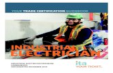 INDUSTRIAL ELECTRICIAN · ELECTRICIAN Certificate of Apprenticeship INDUSTRIAL ELECTRICIAN Suggested duration based on 30-hour week AppRENTICEshIp pAThWAy – MAppINg yOuR WAy TO