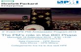 The PM’s role in the BID Phase - PMI Central Italy Chapter...PMP/PgMP PMI-ACP PMI-SP PMI-RMP PfMP PMI-PBA Technical 0,50 0,25 0,25 Leadership 1,50 1,50 1,50 1,50 1,50 1,50 ... Through