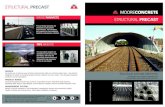 STRUCTURAL PRECAST - Moore Concrete … · Concrete have supplied Bebo arches for bridge construction in England, Wales, Scotland and Ireland. For full range of Bebo products see