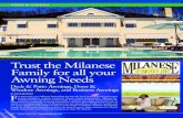 Trust the Milanese Family for all your Awning Needs...Retractable Awning For more information or to schedule a free sun control evaluation with Mark Milanese, call 610.384.5820, stop