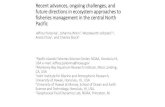 Recent advances, ongoing challenges, and future directions ... · Recent advances, ongoing challenges, and future directions in ecosystem approaches to fisheries management in the