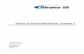 Stratix III Device Handbook, Volume 1 and 2zambreno/classes/cpre... · 101 Innovation Drive San Jose, CA 95134  Stratix III Device Handbook, Volume 1 SIII5V1-1.1