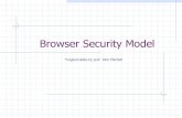 Browser Security Mode l - Columbia Universitysuman/6183_slides/web_sec.pdf · Malware attacker Browsers may contain exploitable bugs n Often enable remote code execution by web sites