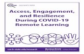 Access, Engagement, and Resilience During COVID-19 Remote ... · Access, Engagement, and Resilience During COVID-19 Remote Learning | Kansas State University College of Education