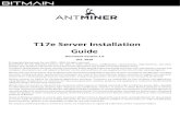 T17e Server Installation Guide · The IP address will be displayed in a window on your computer screen. 8. In your web browser, enter the IP address provided. 9. Proceed to login