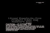 Lionel Ready-to-Run Freight Train Set Owner’s Manual ... · Virtually all Lionel and Lionel-compatible alternating-current transformers are suitable. Do not power your locomotive