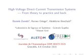 High-Voltage Direct-Current Transmission Systems From theory … · 2015-10-12 · High-Voltage Direct-Current ransmissionT Systems From theory to practice and back Daniele Zonetti