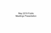 May 2019 Public Meetings Presentation · Meetings Presentation. I-25, CO Springs to South Denver PEL Public Meetings May 14th and 16th, 2019. I-25 South GAP Groundbreaking August