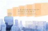 LeadershipQuest productDescript v7 - Mastery Squared€¦ · the needs of employees/customers • Unifying people with a compelling vision • Managing change without significant