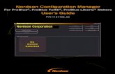 Nordson Configuration ManagerNCM 1 E 2016 Nordson Corporation Part 1124493_02 Overview This user's guide describes how to install and use the Nordson Configuration Manager (NCM) communication
