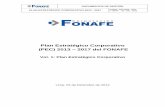 Plan Estratégico Corporativo (PEC) 2013 2017 del FONAFE · DOCUMENTOS DE GESTIÓN PLAN ESTRATÉGICO CORPORATIVO 2013 - 2017 Código : PEC 2013 - 2017 F. Aprob : 03 - DIC - 2012 Versión: