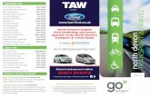 sponsor of Go North Devon’s Transport & Travel Guide · overnight hire allowed. Please call for further details. South Molton Taxi Service Tel. 01769 573636 16 and 33 seater minibuses
