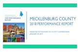Mecklenburg County FY2017-2019 Corporate Scorecard Perfor… · Created new framework, performance management philosophy, logo 2015 - 17: Developed the FY2017 – 2019 Corporate Strategic